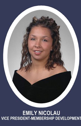 Theta Chapter Composite Detail, Emily Nicolau, 2003-2004