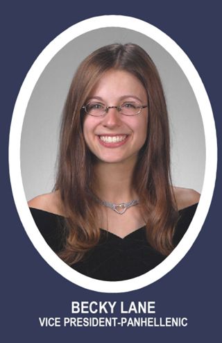 Theta Chapter Composite Detail, Becky Lane, 2003-2004