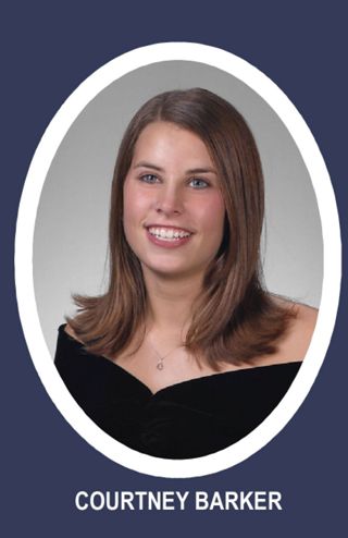 Theta Chapter Composite Detail, Courtney Barker, 2003-2004