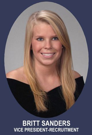 Theta Chapter Composite Detail, Britt Sanders, 2006-2007