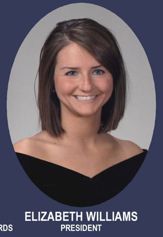 Theta Chapter Composite Detail, Elizabeth Williams, 2006-2007