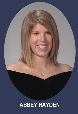 Theta Chapter Composite Detail, Abbey Hayden, 2006-2007
