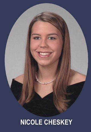 Theta Chapter Composite Detail, Nicole Cheskey, 2006-2007