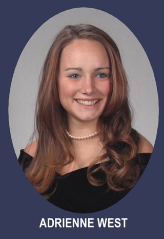 Theta Chapter Composite Detail, Adrienne West, 2006-2007