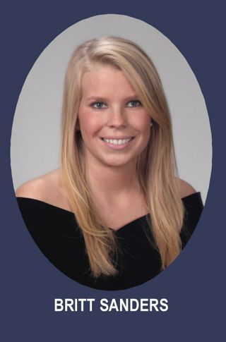 Theta Chapter Composite Detail, Britt Sanders, 2007-2008