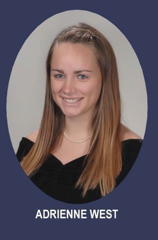 Theta Chapter Composite Detail, Adrienne West, 2007-2008