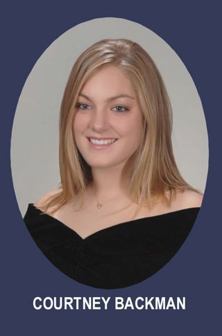 Theta Chapter Composite Detail, Courtney Backman, 2007-2008