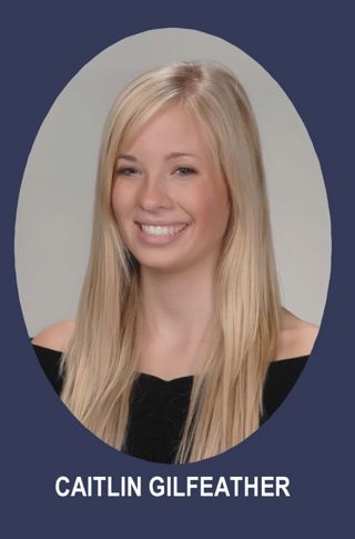 Theta Chapter Composite Detail, Caitlin Gilfeather, 2007-2008