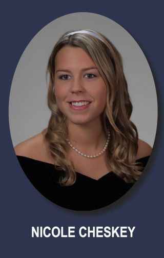 Theta Chapter Composite Detail, Nicole Cheskey, 2008-2009