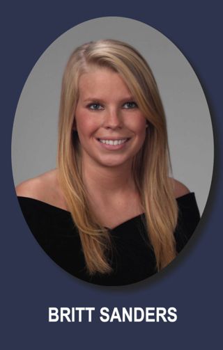 Theta Chapter Composite Detail, Britt Sanders, 2008-2009