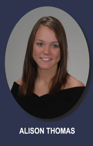 Theta Chapter Composite Detail, Alison Thomas, 2008-2009