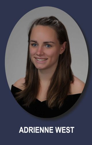 Theta Chapter Composite Detail, Adrienne West, 2008-2009