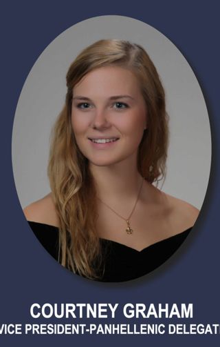 Theta Chapter Composite Detail, Courtney Graham, 2008-2009