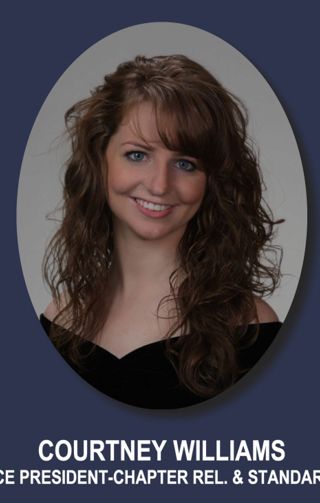 Theta Chapter Composite Detail, Courtney Williams, 2008-2009