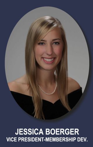 Theta Chapter Composite Detail, Jessica Boerger, 2008-2009