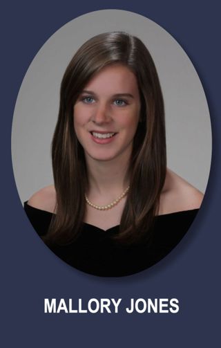 Theta Chapter Composite Detail, Mallory Jones, 2009-2010