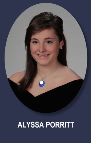 Theta Chapter Composite Detail, Alyssa Porritt, 2009-2010