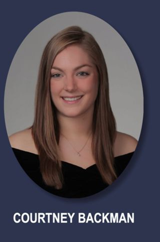 Theta Chapter Composite Detail, Courtney Backman, 2010-2011