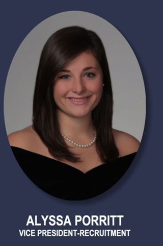 Theta Chapter Composite Detail, Alyssa Porritt, 2010-2011