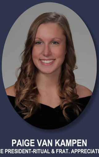 Theta Chapter Composite Detail, Paige Van Kampen, 2011-2012