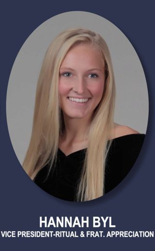 Theta Chapter Composite Detail, Hannah Byl, 2012-2013