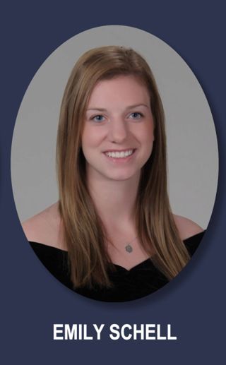 Theta Chapter Composite Detail, Emily Schell, 2012-2013