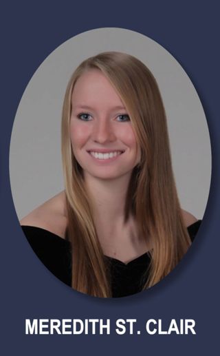 Theta Chapter Composite Detail, Meredith St. Clair, 2012-2013