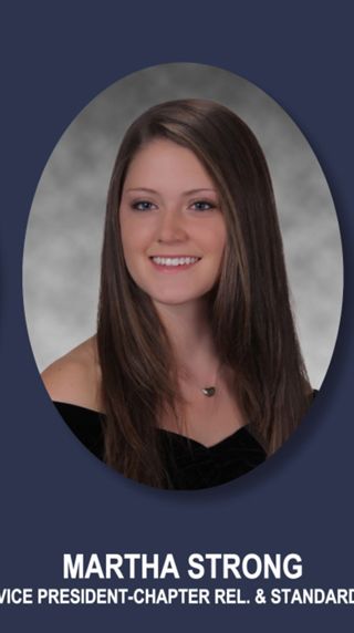 Theta Chapter Composite Detail, Martha Strong, 2013-2014