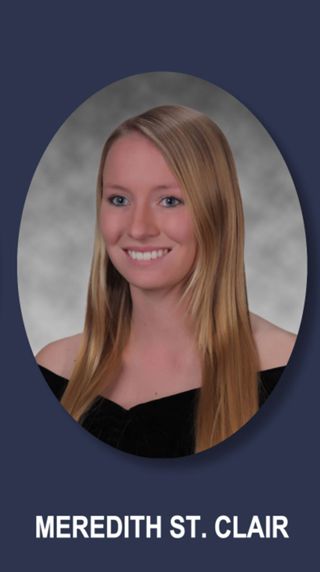 Theta Chapter Composite Detail, Meredith St. Clair, 2013-2014