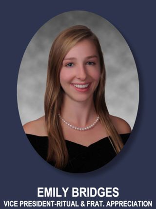 Theta Chapter Composite Detail, Emily Bridges, 2014-2015