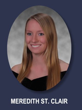 Theta Chapter Composite Detail, Meredith St. Clair, 2014-2015