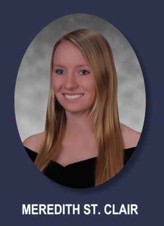 Theta Chapter Composite Detail, Meredith St. Clair, 2015-2016