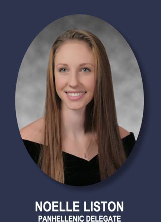 Theta Chapter Composite Detail, Noelle Liston, 2017-2018