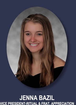 Theta Chapter Composite Detail, Jenna Bazil, 2017-2018