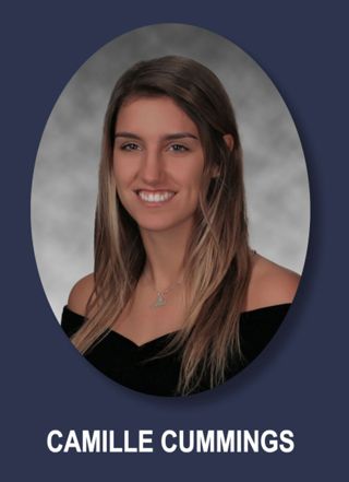 Theta Chapter Composite Detail, Camille Cummings, 2017-2018