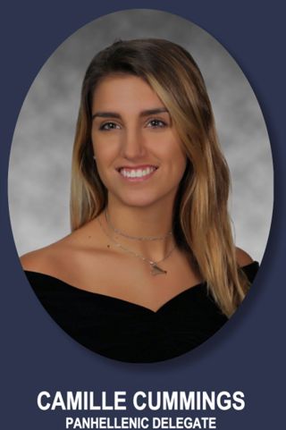 Theta Chapter Composite Detail, Camille Cummings, 2018-2019