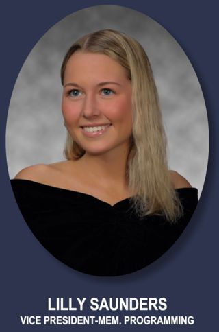 Theta Chapter Composite Detail, Lilly Saunders, 2019-2020
