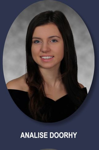 Theta Chapter Composite Detail, Analise Doorhy, 2019-2020