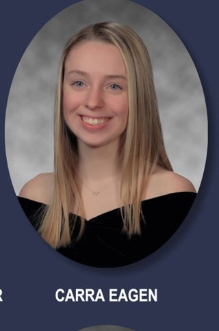 Theta Chapter Composite Detail, Carra Eagen, 2019-2020