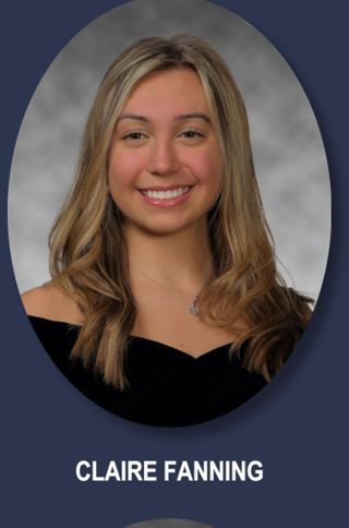 Theta Chapter Composite Detail, Claire Fanning, 2019-2020