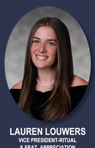 Theta Chapter Composite Detail, Lauren Louwers, 2023-2024