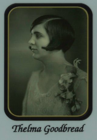 Beta Eta Chapter Composite Detail, Thelma Goodbread, 1929