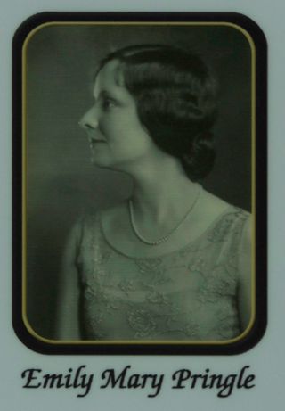 Beta Eta Chapter Composite Detail, Emily Mary Pringle, 1929