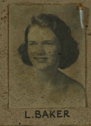 Beta Eta Chapter Composite Detail, L. Baker, 1956-1957