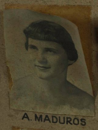 Beta Eta Chapter Composite Detail, A. Maduros, 1956-1957