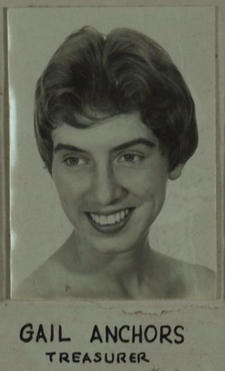 Beta Eta Chapter Composite Detail, Gail Anchors, 1959-1960