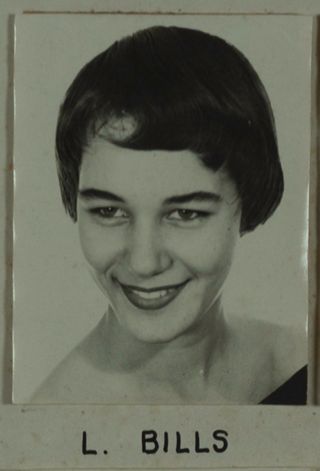 Beta Eta Chapter Composite Detail, L. Bills, 1959-1960