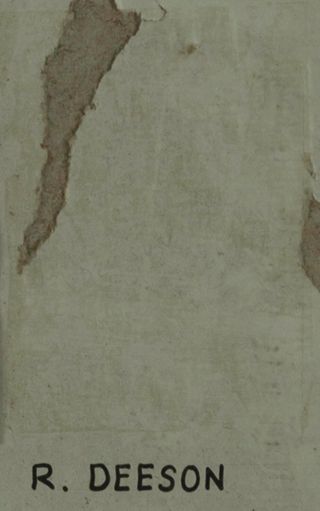 Beta Eta Chapter Composite Detail, R. Deeson, 1959-1960