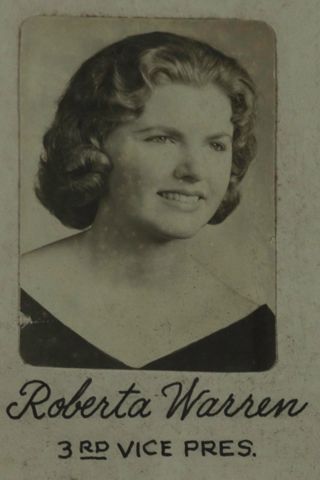 Beta Eta Chapter Composite Detail, Roberta Warren, 1960-1961