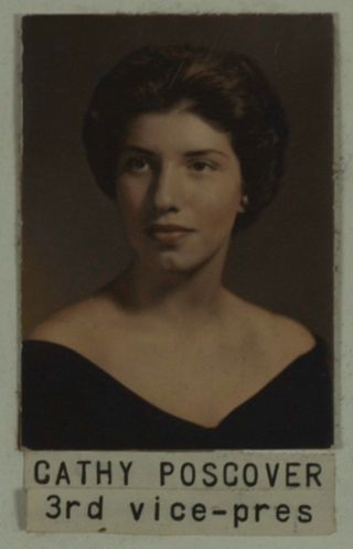 Beta Eta Chapter Composite Detail, Cathy Poscover, 1961-1962